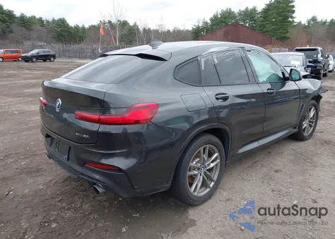 2020 BMW X4 xDrive30I z USA, uszkodzony, nr VIN 5UX2V1C03L9B88395